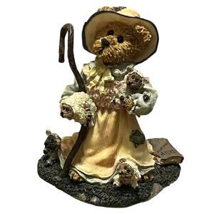 Boyds Bears Lil' Bear Peep...Got Sheep? Bearytales Series Figurine